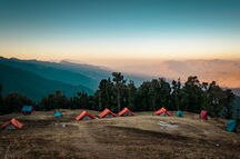 Nag Tibba Base Camp Sunset View Nag Tibba Base Camp Sunset View